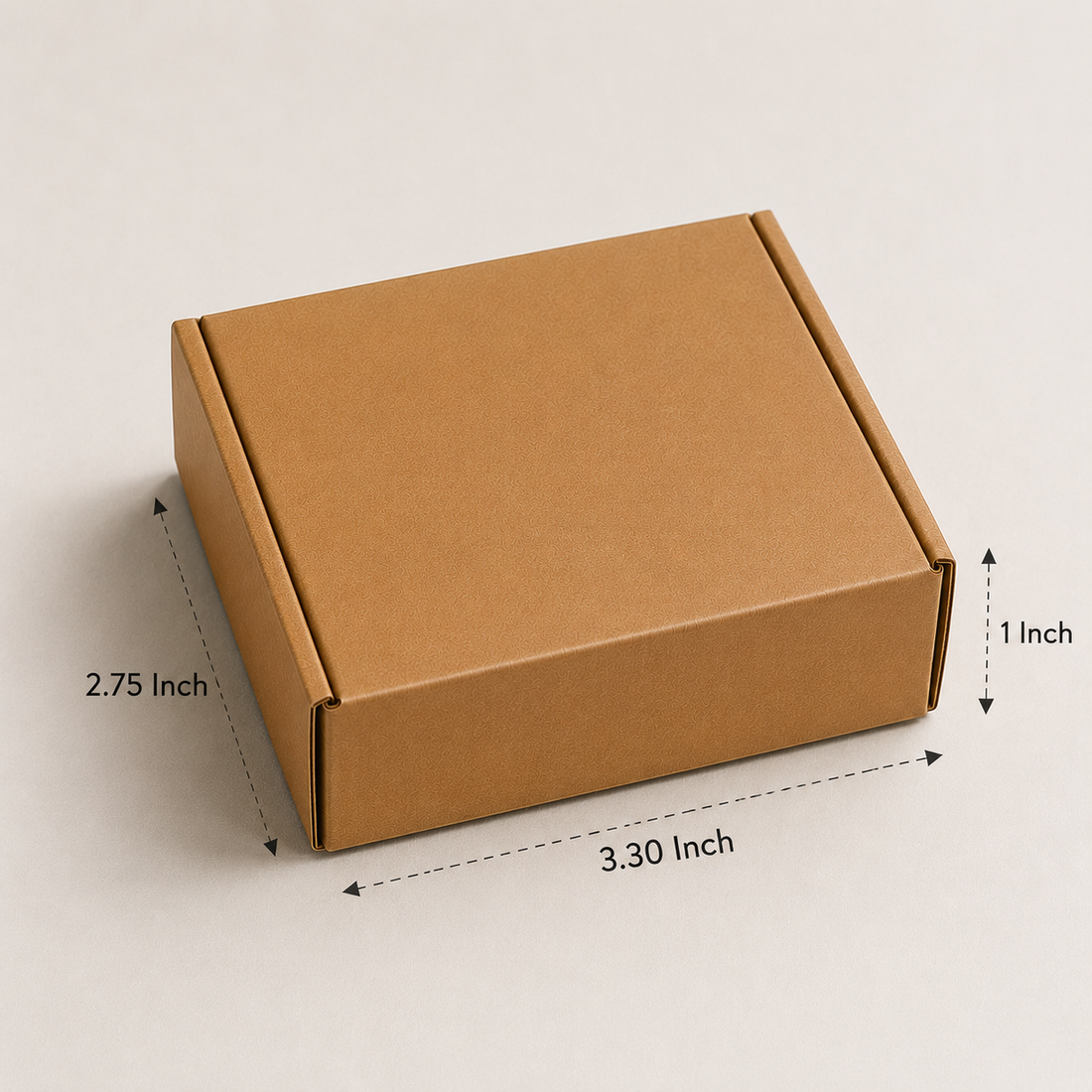 3.30 X 2.75 X 1 Inch